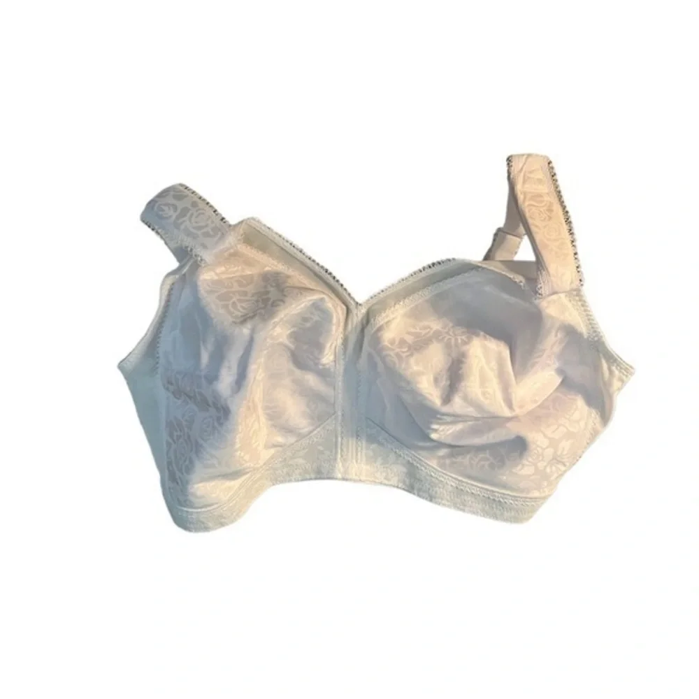 Playtex Women’s 18 Hour Original Comfort Strap Wire Free Bra‎ White Sz 44G